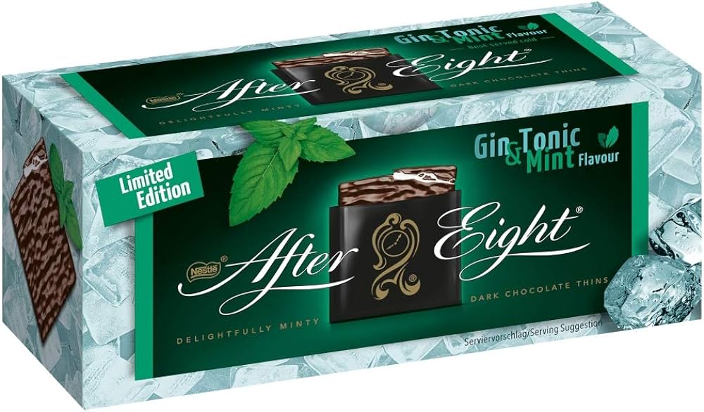 After Eight Dark Chocolate Gin & Tonic and Mint