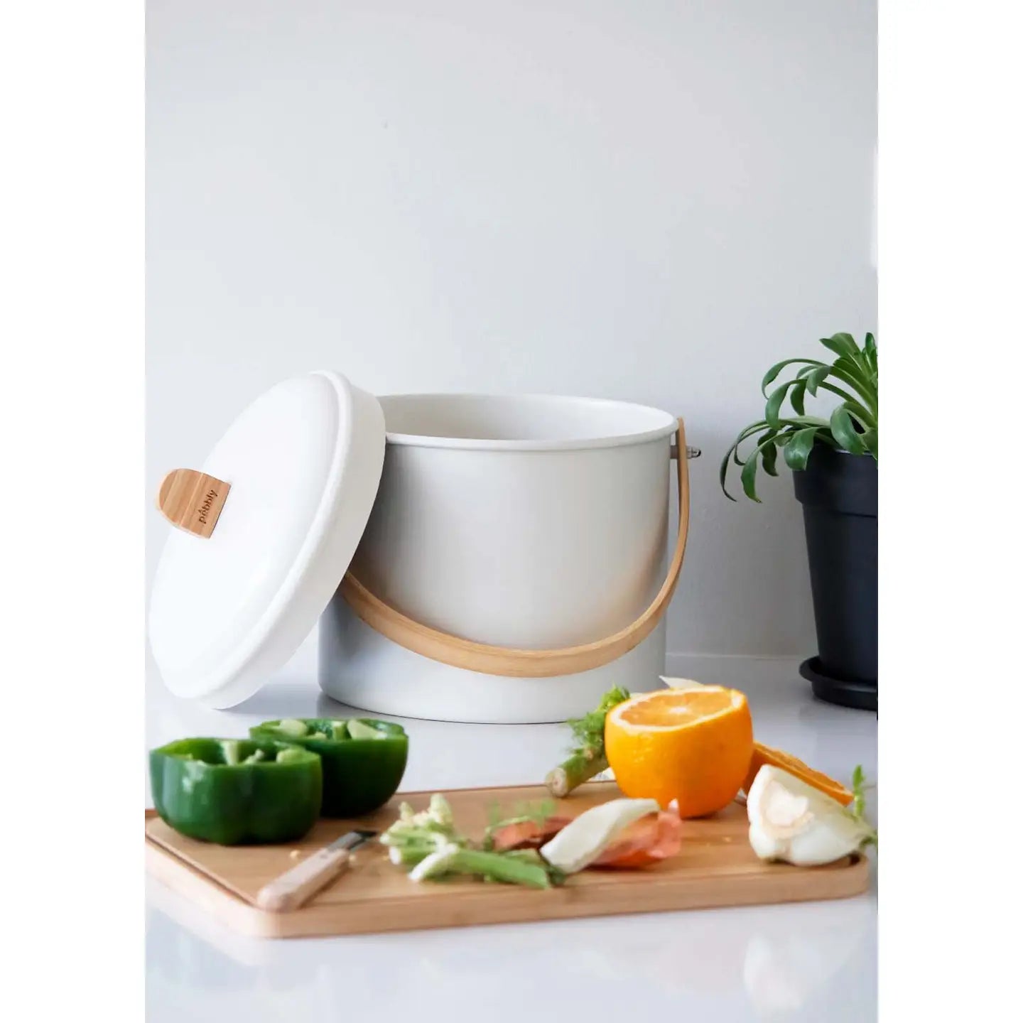Pebbly Compost Bins