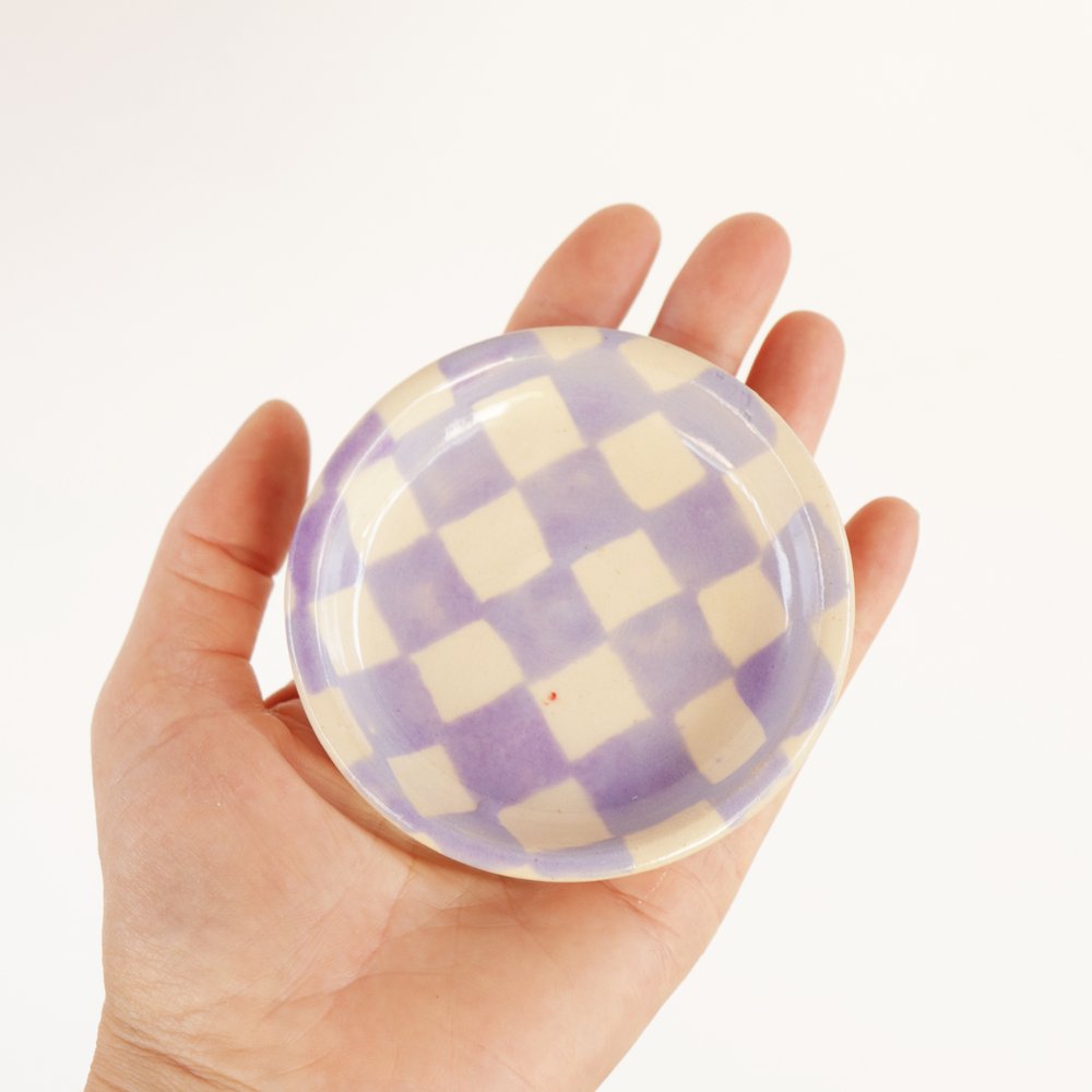 Nightshift Ceramics Checkerboard Dish