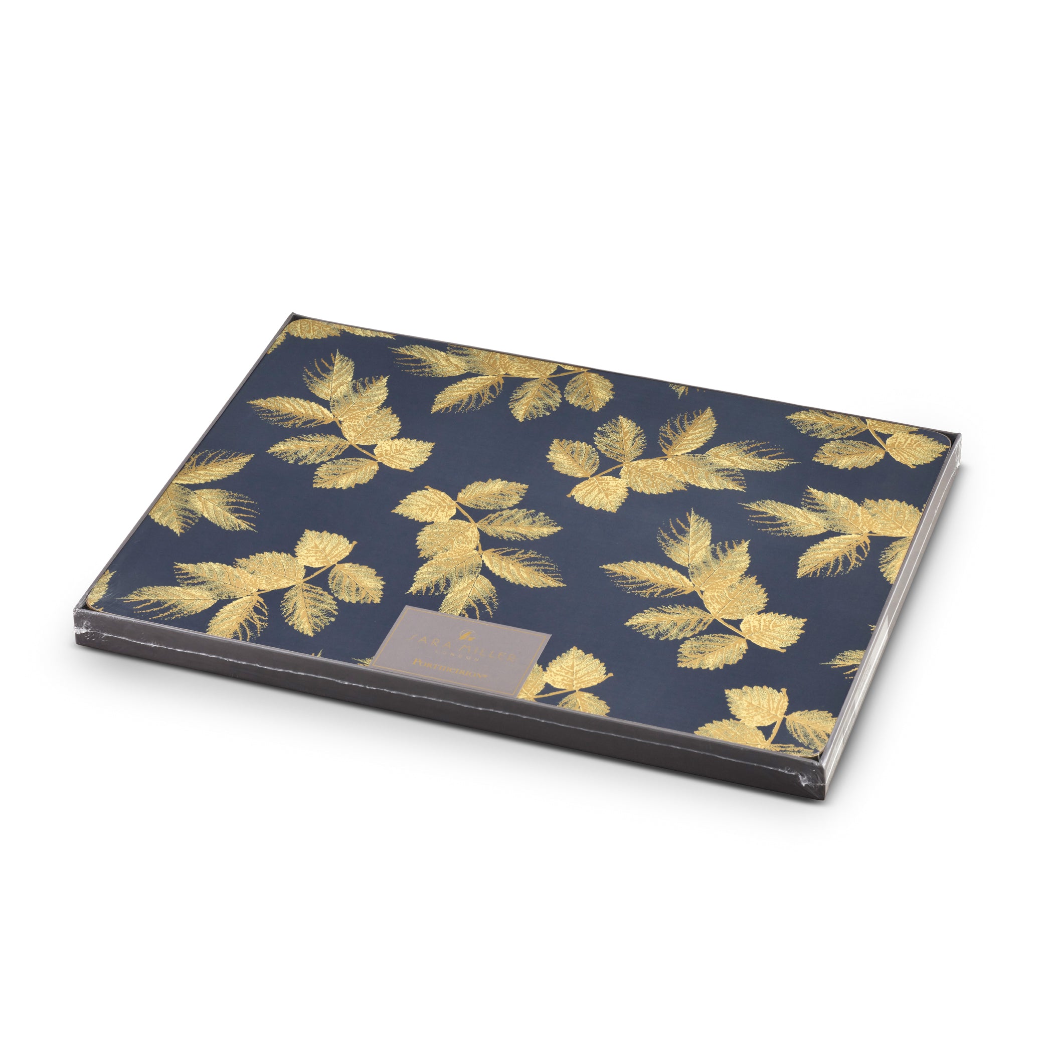 Sara Miller Etched Leaves Placemats (Set of 4)