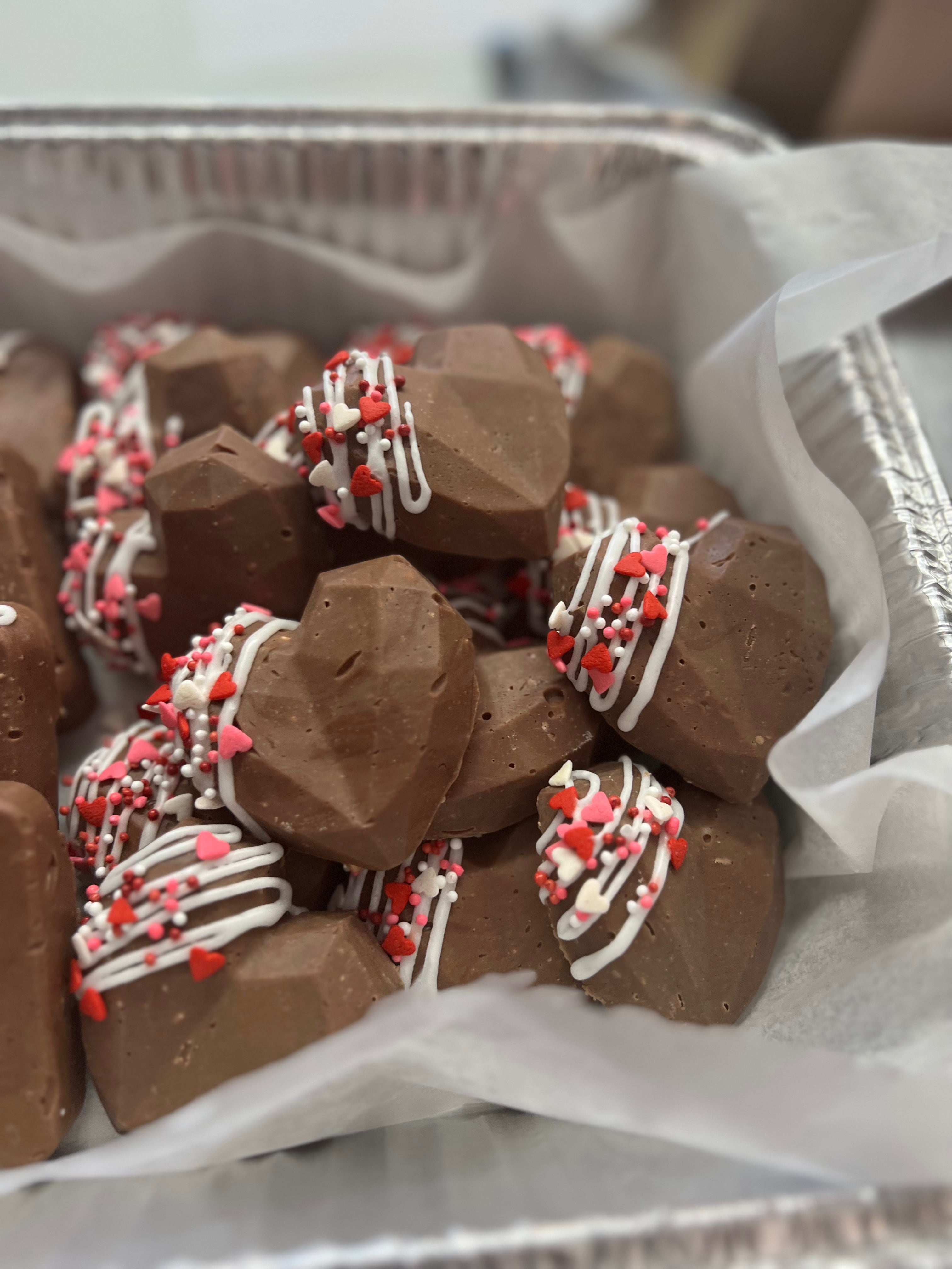Toblerone Fudge For Valentines