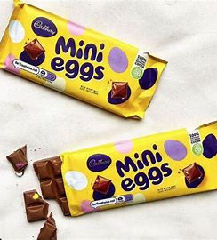 Cadbury Mini Eggs Chocolate Bar