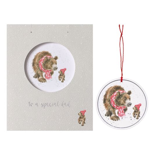 Wrendale Special Christmas Card (with ornament)